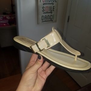 Marc Fisher Nude Sandles Size 9